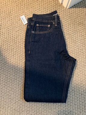 Old Navy Men’s Dark Indigo Slim Straight Jeans